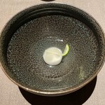 茶禅華 - ごま団子と酢橘のシロップ