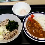 Nadai Fujisoba - 朝カレーセット：380円