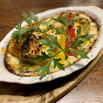 Gonbee - 太刀魚と茄子のパン粉チーズ焼き