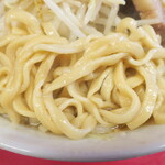 ラーメン二郎 - 麺
