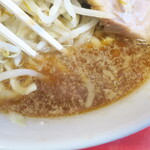 ラーメン二郎 - スープ