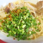ラーメン二郎 - 青ネギ投下～♪