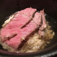 御曹司 松六家 - 出汁をかけて♪