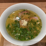 ラーメンWalkerキッチン - 「中華蕎麦とみ田 麺コラボ 特製 細麺 塩（生姜）」1500円