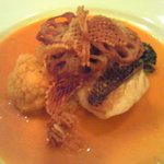 レストラン ル・フィザリス - メイン：真鯛のポアレ