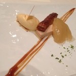 洋梨のコンポート