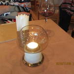 LOUNGE Marron - キャンドルが灯ると夜の部の始まりです