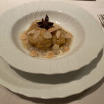 パッソ・ア・パッソ - カボチャとセモリナ粉のニョッキ