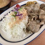 洋庖丁 - からし焼肉ランチ（並）