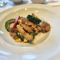 四川豆花飯荘 東京店 - ゴーヤと豚肉、玉子炒め