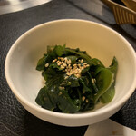 京松蘭 - わかめ和物