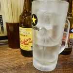 焼きとん大国  - ３杯目のナカは液体状のキンミヤにしてもらいました。