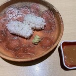 銀座 結絆 - 鱧の昆布出汁洗い　梅肉醬油