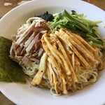 ラーメンショップ太田家本店 - 冷やし中華700円大盛100円増し