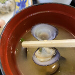 Michi sushi - シジミは大粒です。