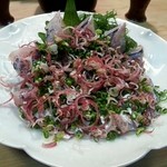 栄寿司 - 鯵 刺身