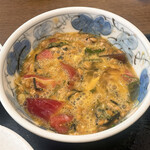 巣鴨ときわ食堂 - 【2021年08月】朝：スタミナ定食＠770円(込)、マゼマゼしたらこんな感じ。