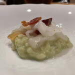 f - 枝豆のペーストと共に炊かれており香りが堪りません