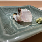 くるますし - 地物５日寝かせイサキ炙り