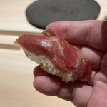 くるますし - 塩釜産鮪血合岸中とろ