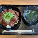 Karubi don to sundoufu senmon ten kandon - ハラミ丼…税込780円