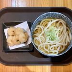 うどんダイニング うずまき - 小エビ天かけうどん ¥850