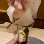 くるますし - のど黒手渡し