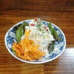 串焼き 巴 - アンチョビ入りポテサラ（400円）