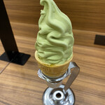 グリーンコーナー - これが世界初の抹茶ソフトクリーム！(ﾉ_ _)ﾉ