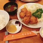 Katsuhan - 帆立フライ定食1550円