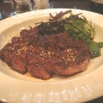 自然派レストラン TERRA - 鹿児島黒豚（2012/11月）