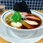 手打式超多加水麺 ののくら - 特製中華そば 1,250円 ♪