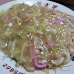 翠雲閣 - 皿うどん半々