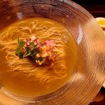 御前崎レストラン たわら屋 - 冷製濃厚濁り煮干し950円