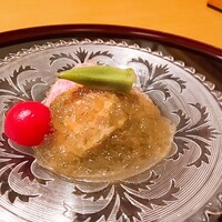 帰燕 - ⚫黒毛和牛　土佐酢ジュレ