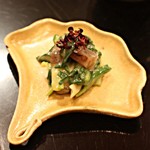 日本料理　百屋 - わけぎのぬた和え