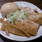 つけめんTETSU - 特製つけ麺の別皿