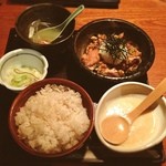 鳥元 - 若鶏の唐揚げ定食