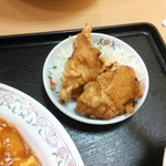 Gyouza No Oushou - 定食の唐揚げ