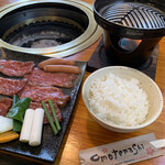 焼肉大野屋 - 和牛カルビコース