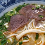 蘭州拉麺店 火焔山 - 極太も。