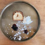 MAISON INCO - キャラメルパウンドケーキ　バタークリーム添え