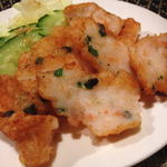 すろまい - エビすり身の揚げもの