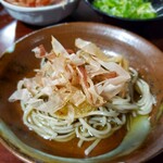 けんぞう蕎麦 - おろしそば　で食べる場合