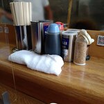 ラーメン そら - こういう置き方できるからいいね