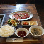 焼肉トザワ - 料理写真:カルビミックスランチ
