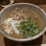 麺処 竹川 - 特製無添加つけ麺1300円　スープ