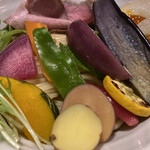 麺処 竹川 - 野菜