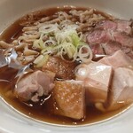 らーめん　かねかつ - 得肉三昧（700円）