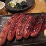 酔虎伝 - ソーセージ5種盛り合わせ 504円